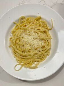 Спагетти с сыром