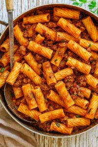 Макароны с фаршем